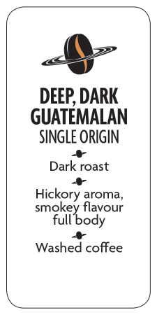 Deep Dark Guatemalan